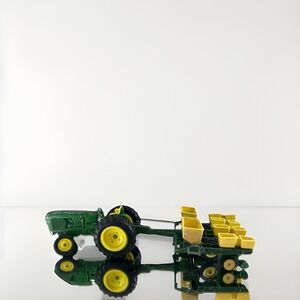 1/16 Vintage Eska John Deere Tractor Farm Toy Original Paint  Die-Cast Metal